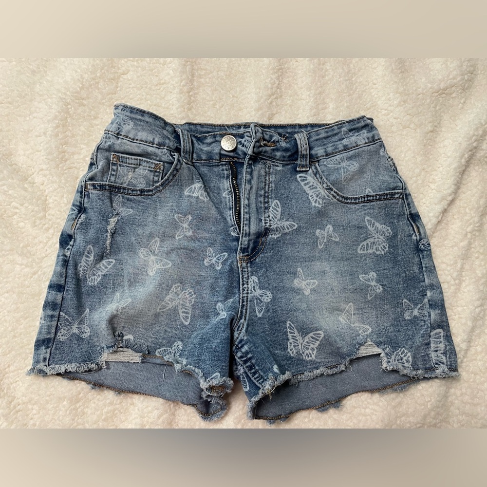 Justice Girl’s Jean Shorts, size 16.